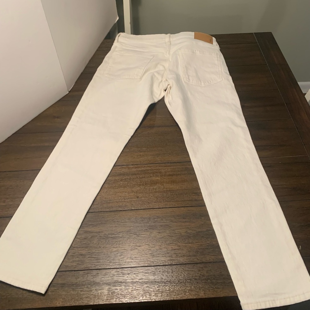 Mutual Weave: Pants Slim 33 X 30: Sits Just Below The Waist & Slim Hip & Thighs - Picture 2 of 10
